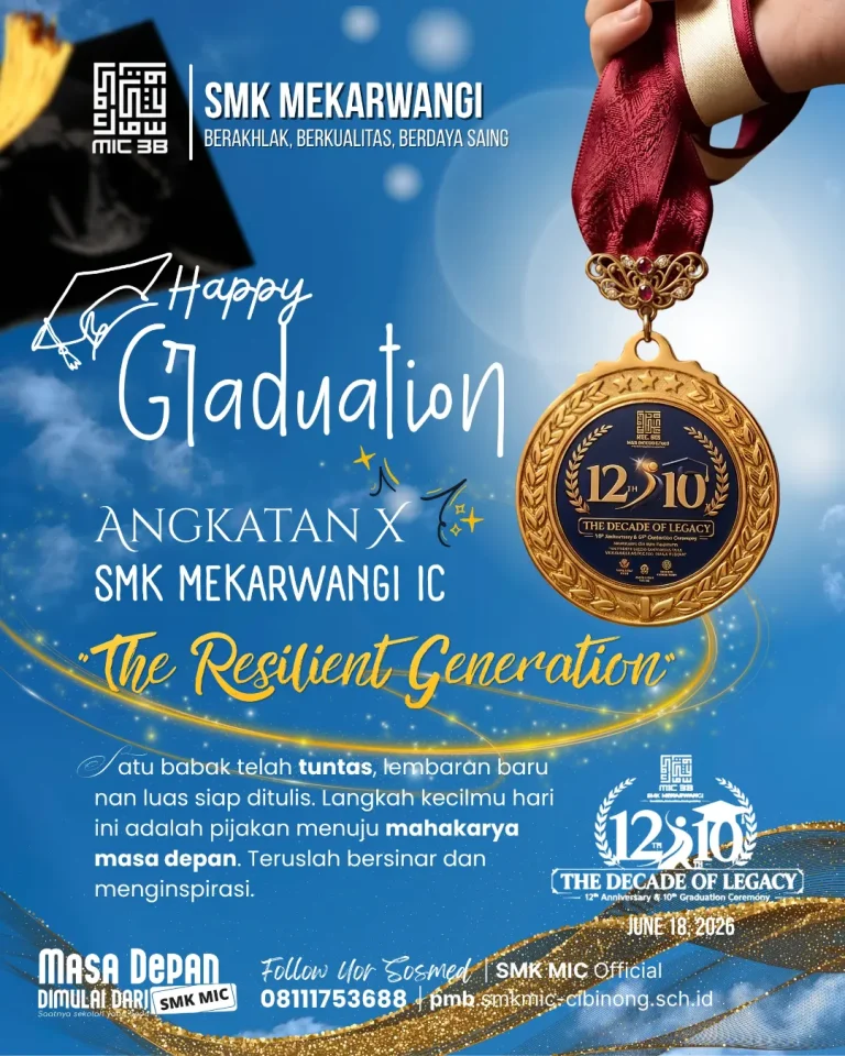 GRADUATION 2026: MERAYAKAN PERJALANAN, MENGUKIR MASA DEPAN